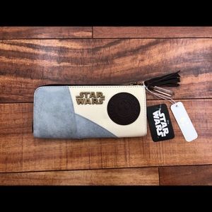 Star Wars Rebel Zipper Wallet! Brand New!